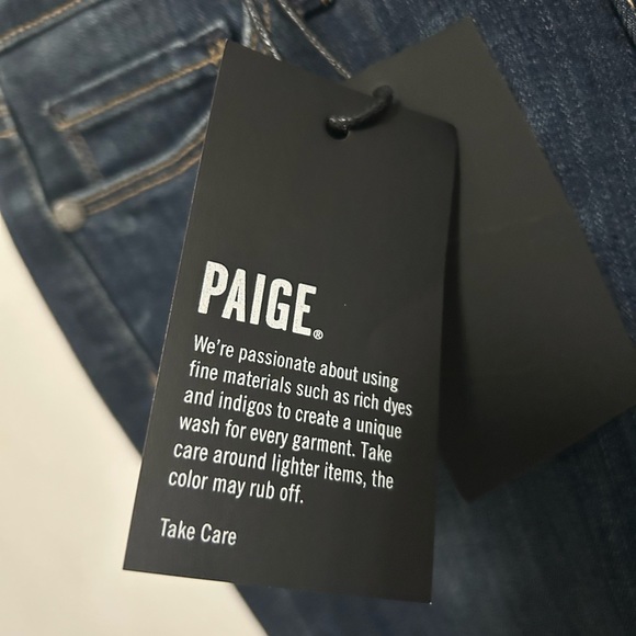 PAIGE VERDUGO ANKLE MID-RISE ULTRA SKINNY JEAN IN NOTTINGHAM - Picture 6 of 16